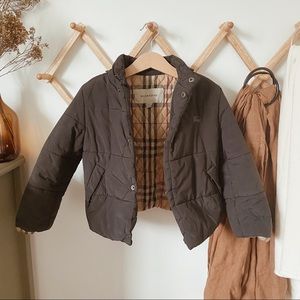 Authentic Toddler Kids Black Burberry Coat